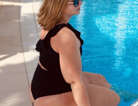 dames zwart badpak exclusief